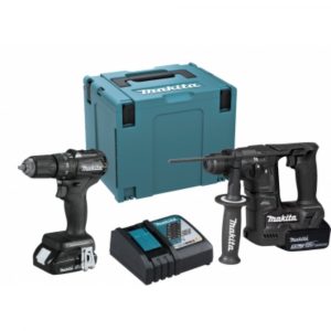 Makita (牧田) DLX2345J 衝擊電鑽 + 兩用油壓鑽