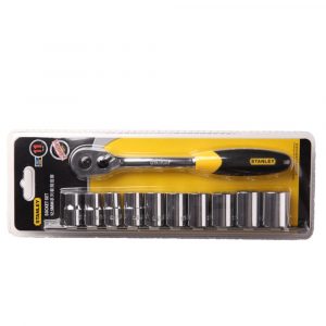 STANLEY 吸塑套裝卜頭 公制 3/8" 11件 95-322-1-23