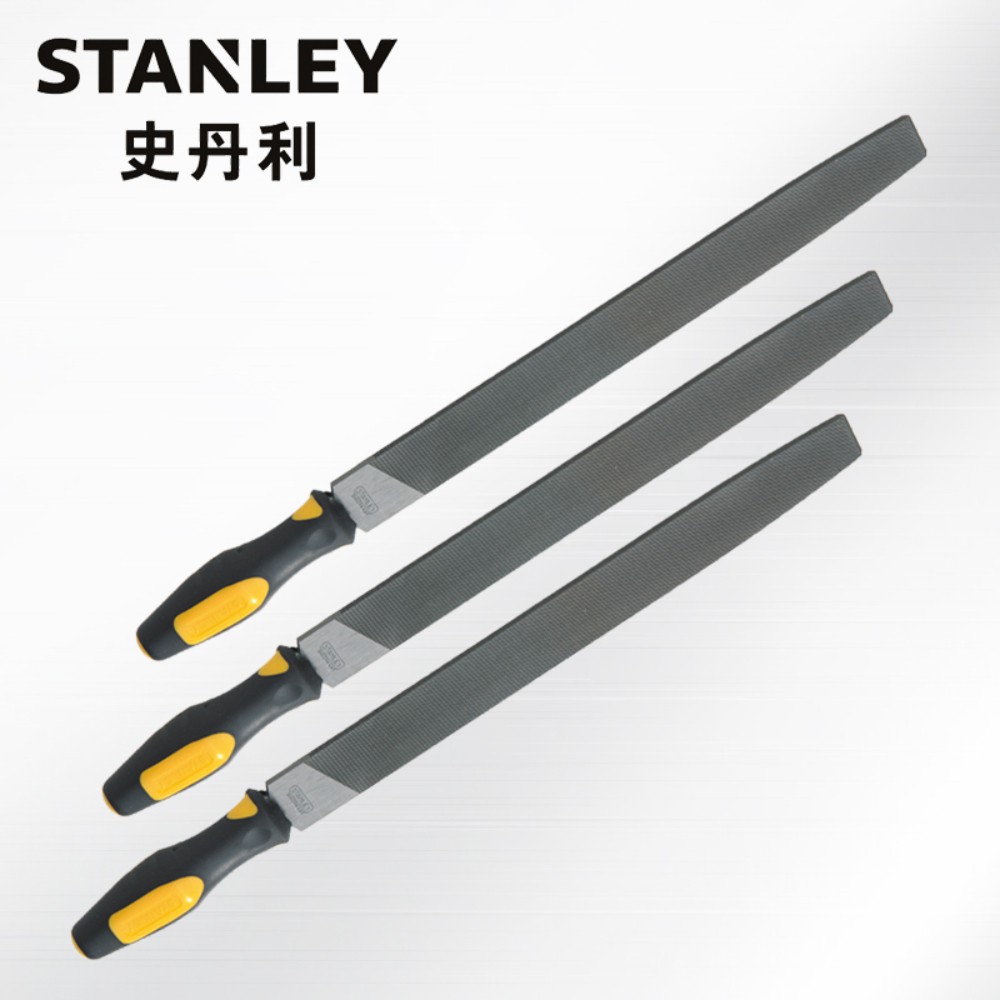 Stanley 5-Piece File Set - Multi-Shape Files With Comfort Handle