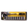 STANLEY 吸塑套裝卜頭 公制 3/8" 11件 95-322-1-23